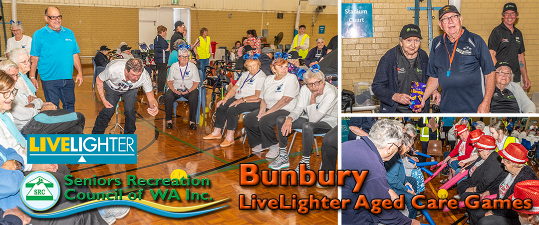 SRCWA 2024 LiveLighter Aged Care Games Bunbury
