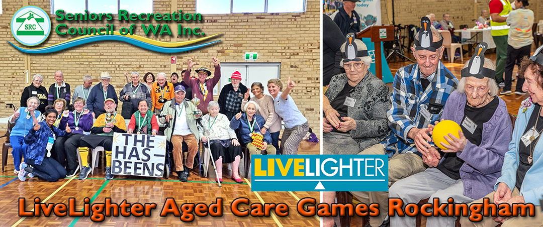 SRCWA Rockingham LiveLighter Aged Care Games 2023