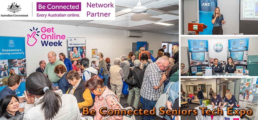 “Be Connected” Seniors Tech Expo – 2024 Get online Week “Be Connected” Seniors Tech Expo – 2024 Get online Week