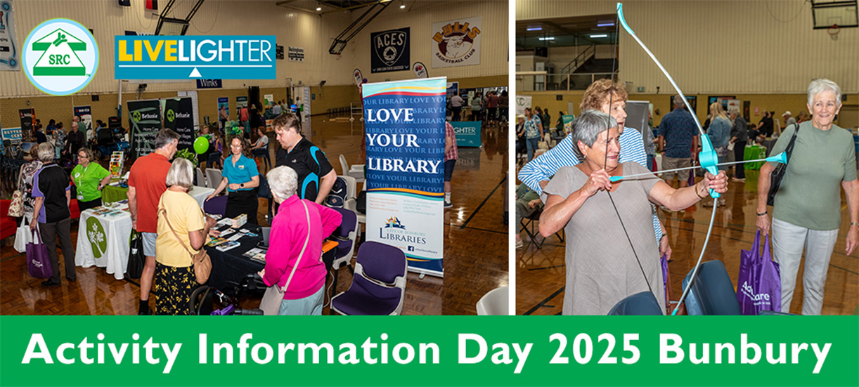 SRCWA Bunbury Branch LiveLighter Activity Information Day 2025