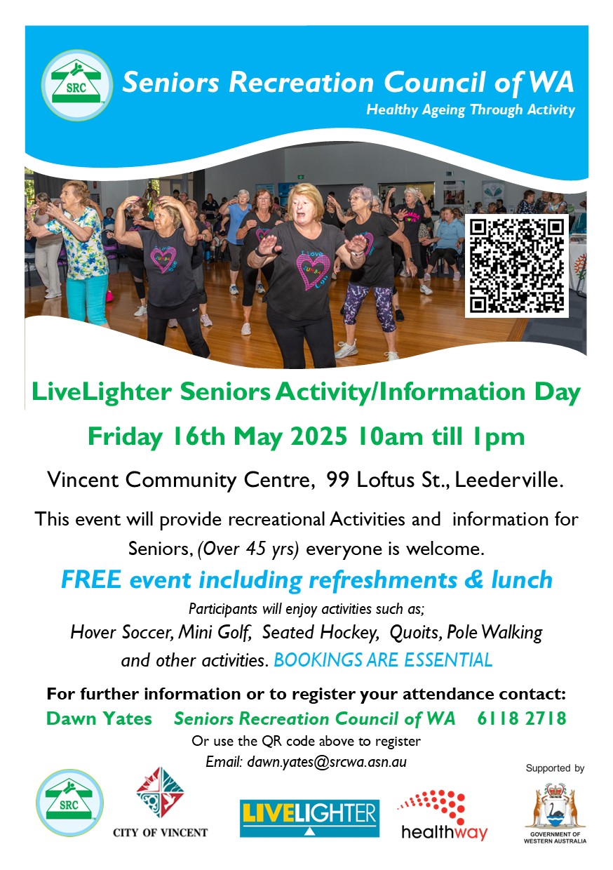 Vincent LiveLighter Activity Information Day 2025