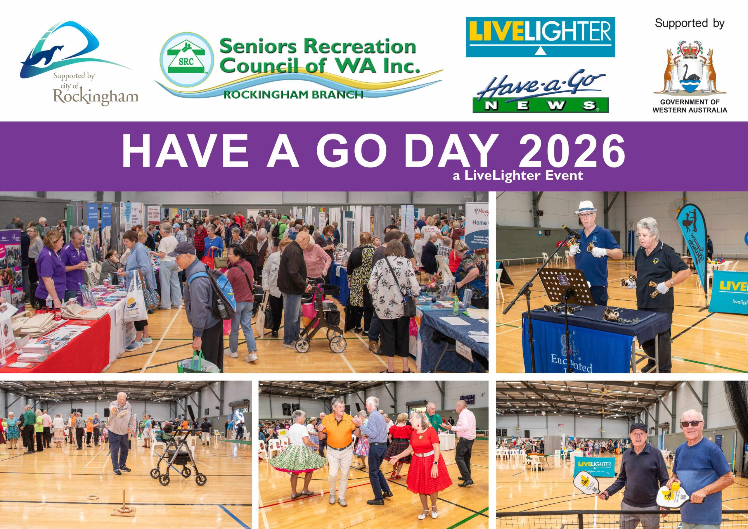 Rockingham Have a Go Day 2026 an Activity Information Day for Over 55’s a Huge Success